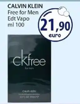 Acqua & Sapone CALVIN KLEIN Free for Men offerta