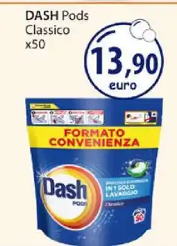 Acqua & Sapone DASH Pods Classico x50 offerta