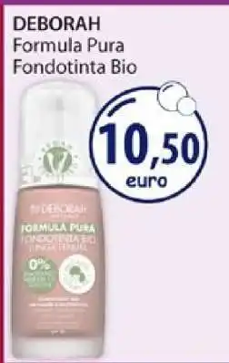 Acqua & Sapone DEBORAH Formula Pura Fondotinta Bio offerta