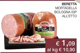 Coop BERETTA MORTADELLA BOLOGNA IGP ALL’ETTO offerta