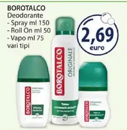 Acqua & Sapone BOROTALCO Deodorante offerta