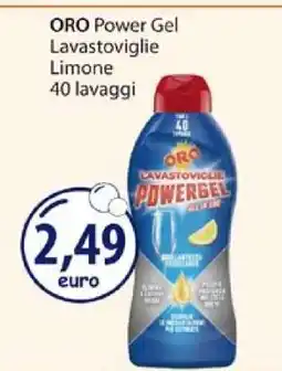 Acqua & Sapone ORO Power Gel Lavastoviglie Limone offerta