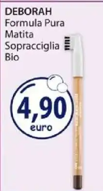 Acqua & Sapone DEBORAH Formula Pura Matita Sopracciglia Bio offerta