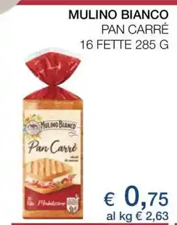 Coop MULINO BIANCO Pan Carrè offerta