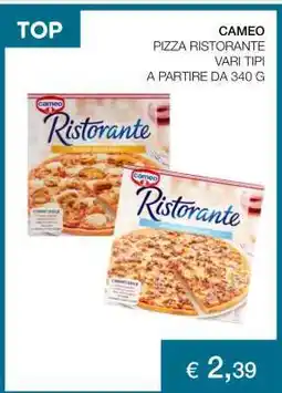 Coop Cameo Pizza Ristorante offerta