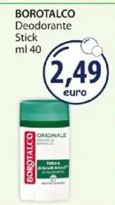 Acqua & Sapone BOROTALCO Deodorante Stick offerta