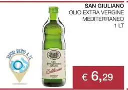 Coop SAN GIULIANO OLIO EXTRA VERGINE MEDITERRANEO offerta