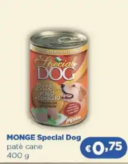 Acqua & Sapone MONGE Special Dog offerta