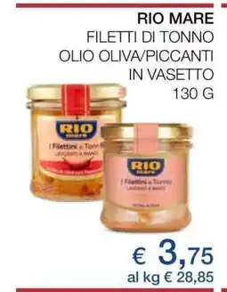 Coop RIO MARE Filetti di Tonno offerta