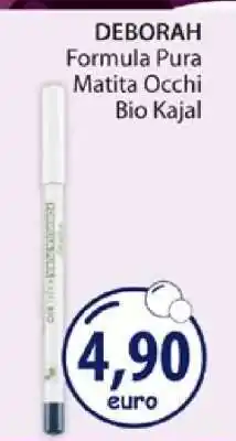 Acqua & Sapone DEBORAH Formula Pura Matita Occhi Bio Kajal offerta