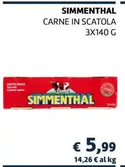 Coop SIMMENTHAL offerta