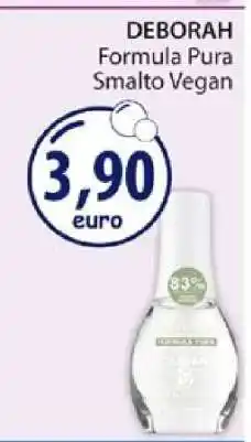 Acqua & Sapone DEBORAH Formula Pura Smalto Vegan offerta