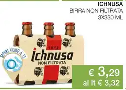 Coop ICHNUSA BIRRA NON FILTRATA offerta