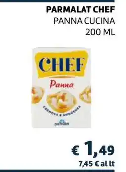 Coop PARMALAT CHEF PANNA CUCINA 200 ML offerta