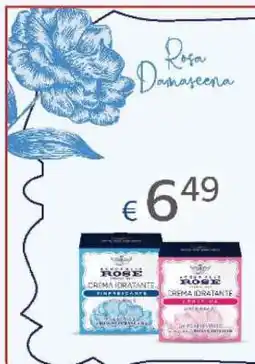 Acqua & Sapone Rosa Damascena Crema Idratante offerta
