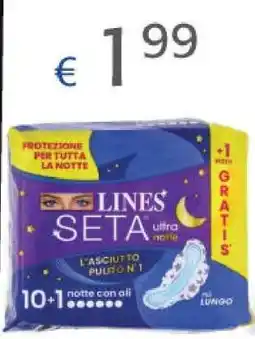 Acqua & Sapone Lines Seta Ultra Notte offerta