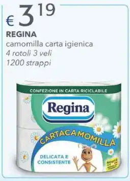 Acqua & Sapone Regina Camomilla Carta igienica offerta