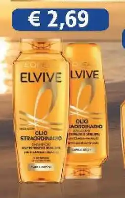 Acqua & Sapone L’Oreal Elvive Olio straordinario offerta