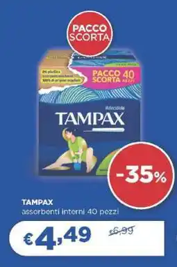 Acqua & Sapone Tampax offerta