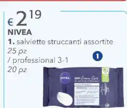 Acqua & Sapone NIVEA salviette struccanti assortite offerta