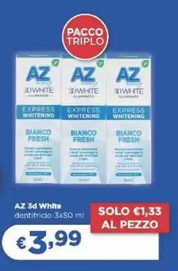 Acqua & Sapone AZ 3D White offerta