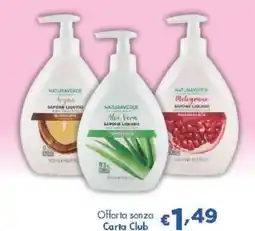 Acqua & Sapone NATURAVERDE Sapone Liquido offerta