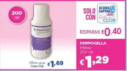 Acqua & Sapone DERMOGELLA intimo 200 ml offerta