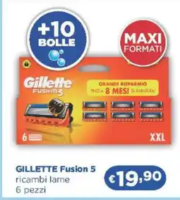 Acqua & Sapone GILLETTE Fusion 5 offerta
