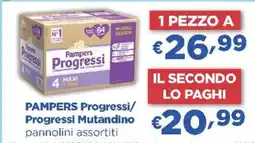Acqua & Sapone PAMPERS Progressi Progressi Mutandino offerta