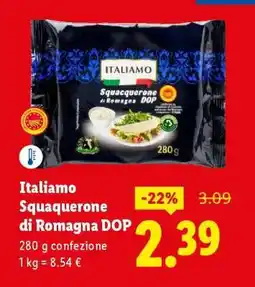 Lidl Italiamo Squacquerone di Romagna DOP offerta