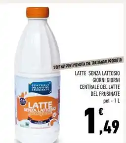 Conad Latte Senza Lattosio offerta