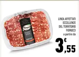 Conad LINEA AFFETTATI ECCELLENZE DEL TERRITORIO FIORUCCI offerta