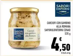 Conad Carciofi con Gambino alla Romana offerta