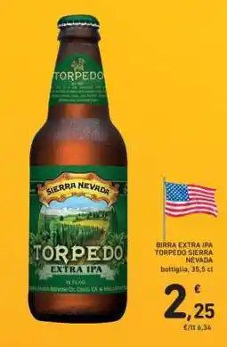 Conad BIRRA EXTRA IPA TORPEDO SIERRA NEVADA offerta
