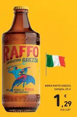 Conad Birra Raffo grezza offerta