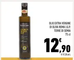 Conad OLIO EXTRA VERGINE DI OLIVA ROMA I.G.P. TERRE DI SEMIA offerta