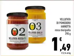 Conad VELLUTATA DI POMODORO IANNOTTA offerta