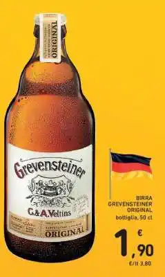 Conad BIRRA GREVENSTEINER ORIGINAL offerta