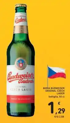 Conad BIRRA BUDWEISER ORIGINAL CZECH LAGER offerta