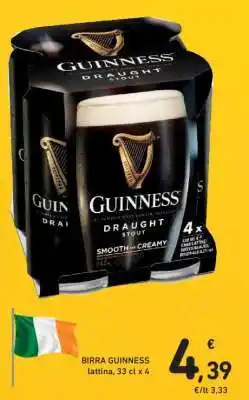 Conad Birra Guinness offerta