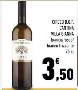 Conad CIRCEO D.O.P. CANTINA VILLA GIANNA offerta