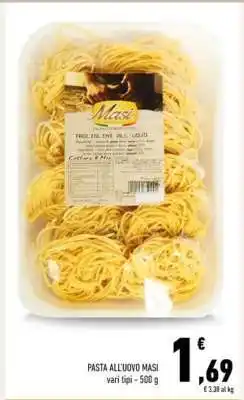 Conad PASTA ALL'UOVO MASI offerta