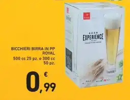 Conad BICCHIERI BIRRA IN PP ROYAL offerta
