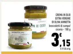 Conad CREMA IN OLIO EXTRA VERGINE DI OLIVA IANNOTTA offerta