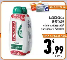 Conad Superstore Bagnodoccia Borotalco offerta