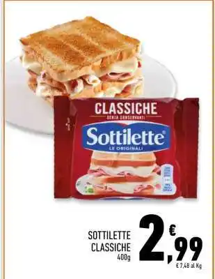 Conad Superstore Sottilette Classiche offerta