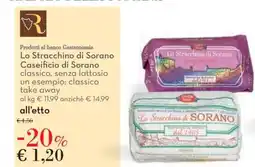 Conad LO STRACCHINO DI SORANO CASEIFICIO DI SORANO offerta