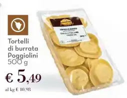 Conad Tortelli di burrata Poggiolini offerta