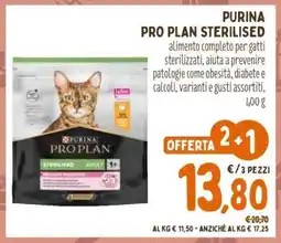 Conad PURINA PRO PLAN STERILISED offerta