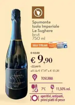 Conad Spumante Isola Imperiale Le Sughere offerta